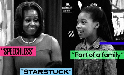 Michelle Obama and Kyla-Drew on Disney Channel's 'Jessie'