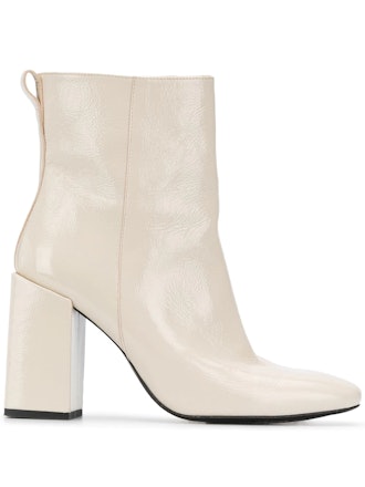 Chunky Heel 100mm Ankle Boots