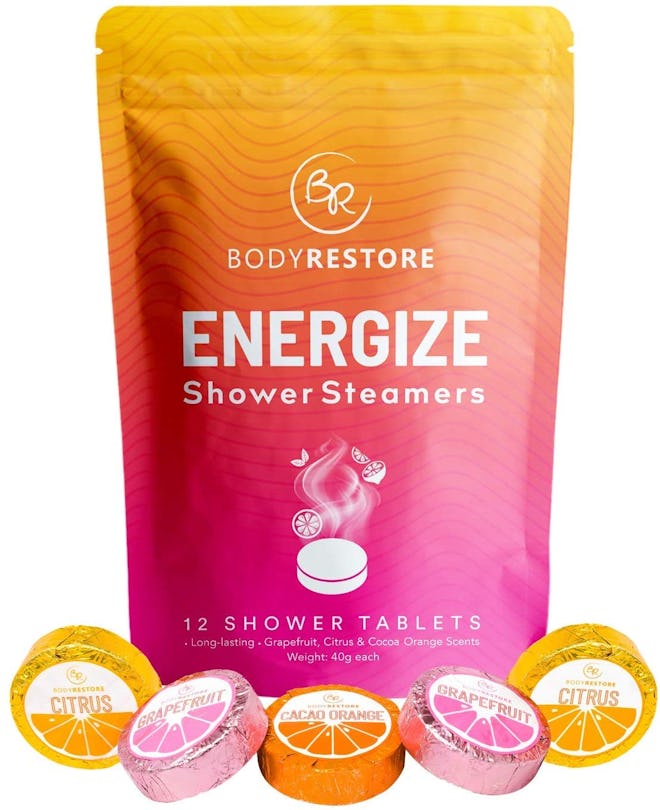 Body Restore Essential Oil Shower Steamers (12 Pack)