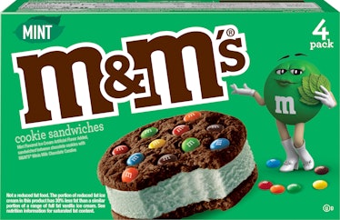 Here's where to buy M&M's Mint Ice Cream Cookie Sandwiches for a new take on dessert.