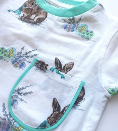 Nola Tawk Kids Bunny Organic Pajama Set