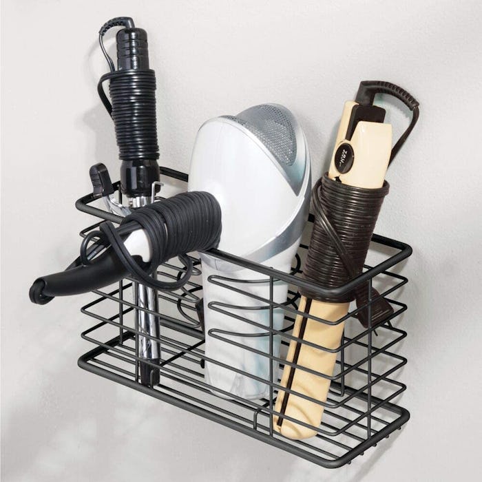 mDesign Hair Tool Organizer