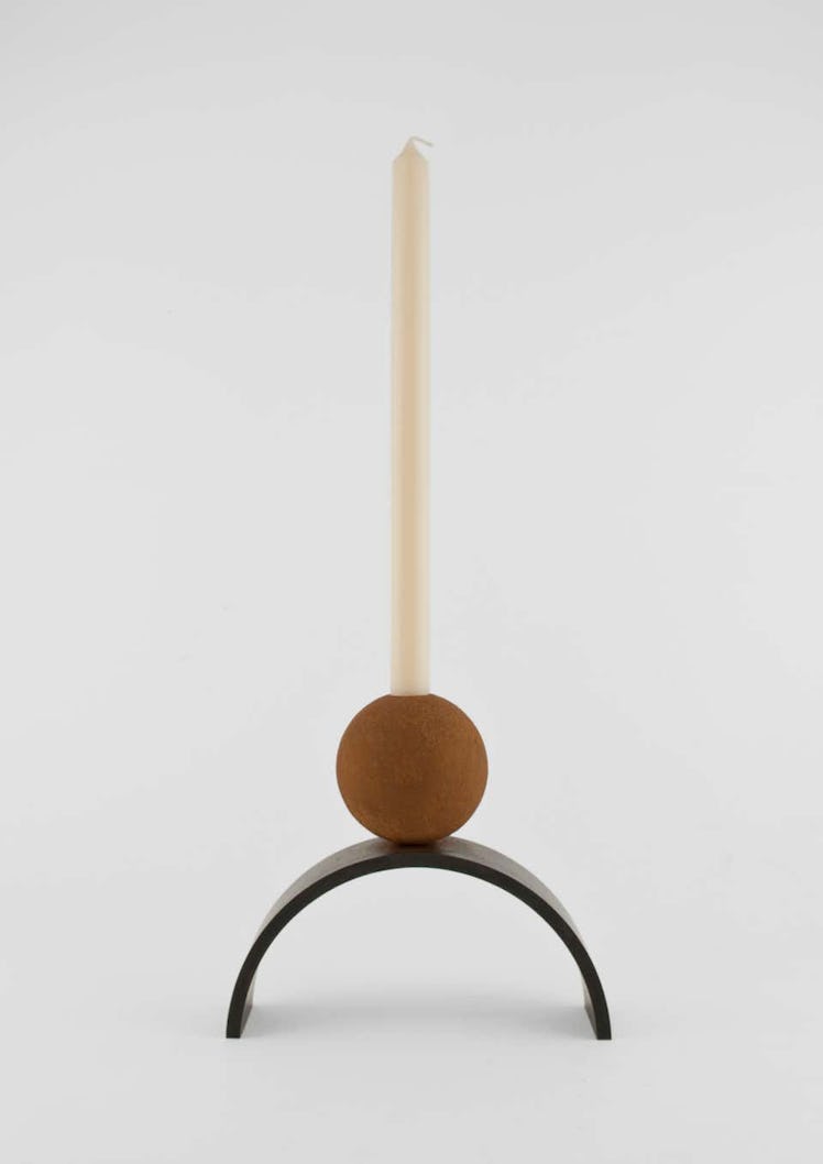 Contemporary Arch and Ball Extra Large Candleholder