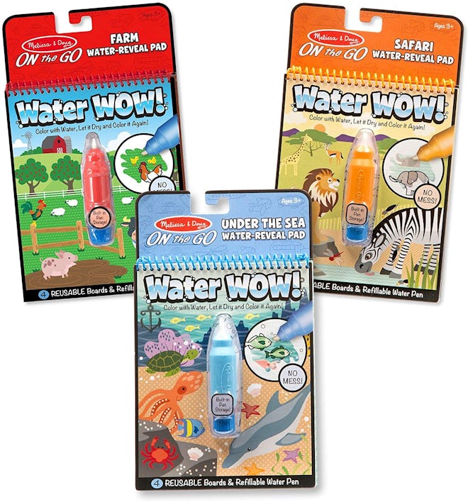 Melissa & Doug Water Wow Bundle: Farm, Safari & Under The Sea