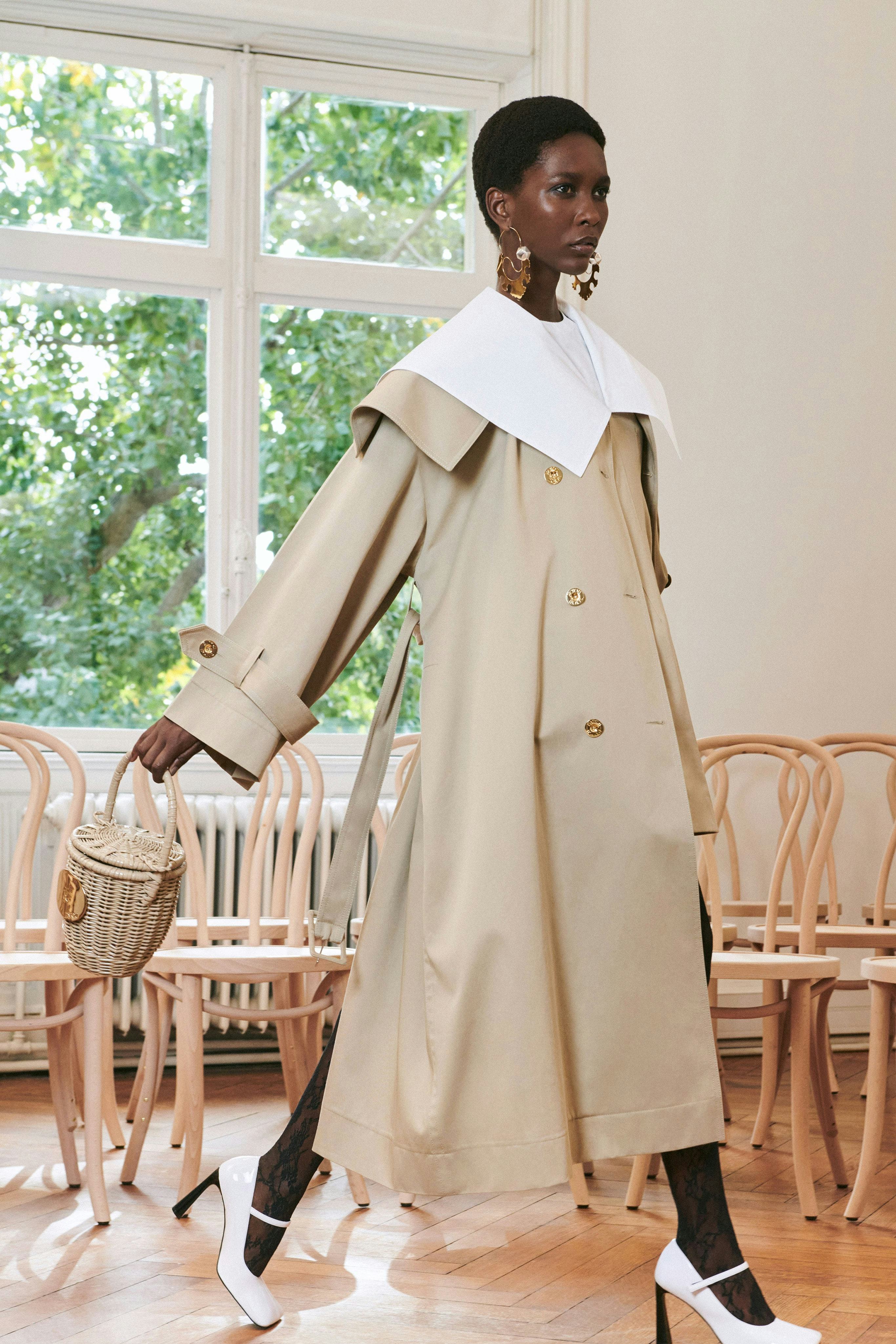 ワンピース big lace collar jacquard Dua Lipa's Lace Collar Dress Is A Wearable Twist On This Spring Trend