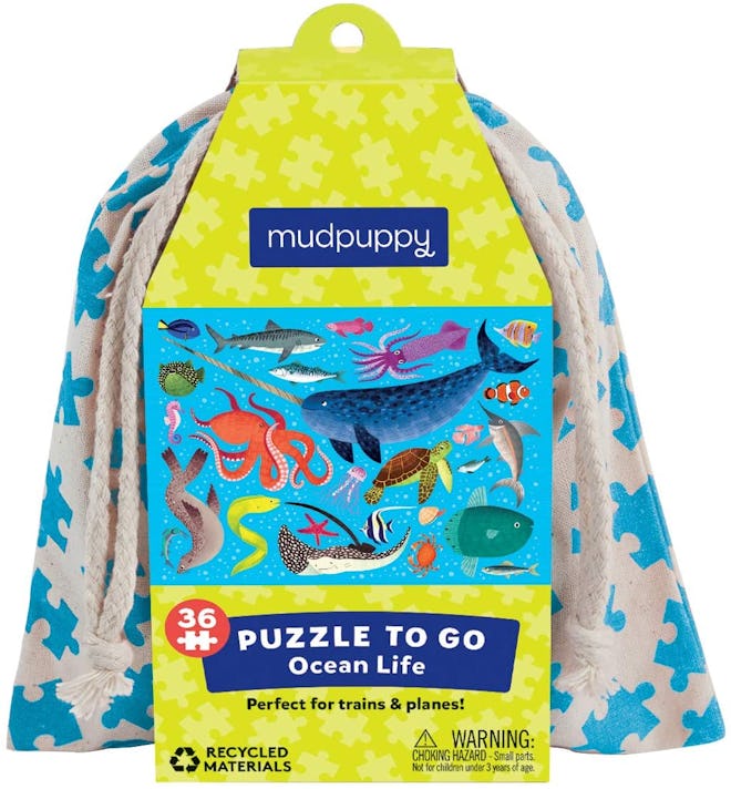 Mudpuppy Ocean Life Puzzle to Go