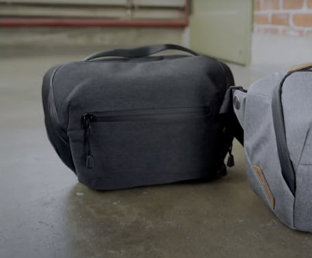 On the left is Amazon's sling bag and on the right is Peak Design.