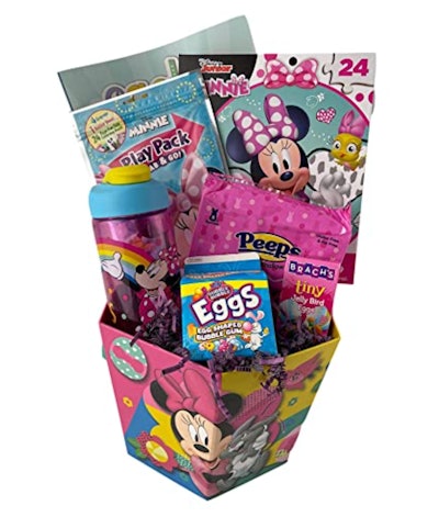 Minnie Mouse Filled Easter Basket