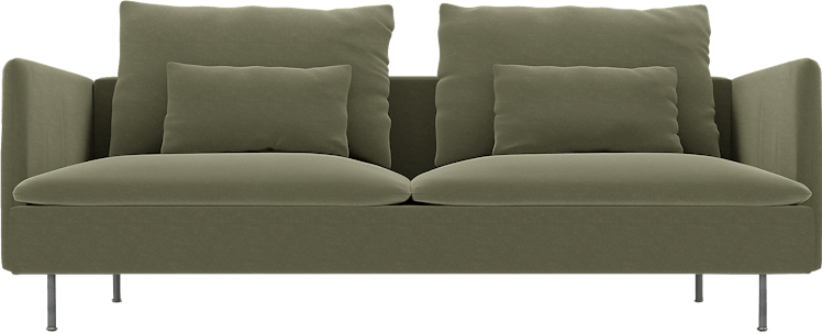 Söderhamn Sofa Cover in Sage Simply Velvet