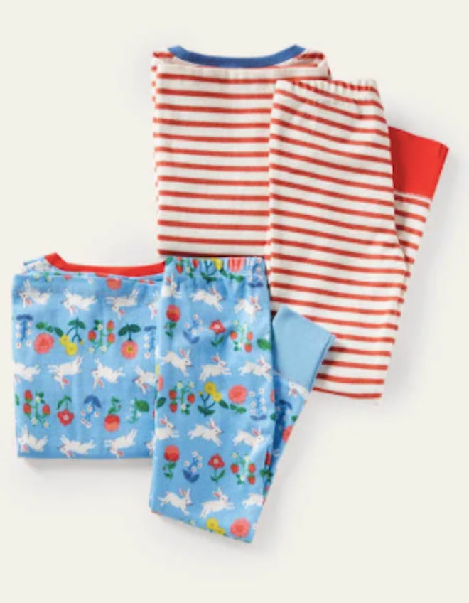 Twin Pack Long John Pajamas