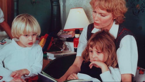 Mia and Dylan Farrow in 'Allen v. Farrow' via HBO press site.