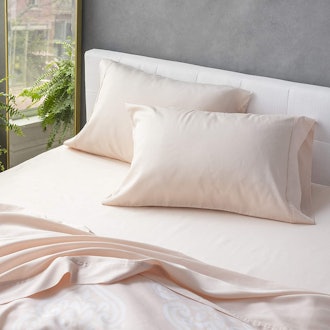 Welhome Cotton Tencel Sateen Sheet Set