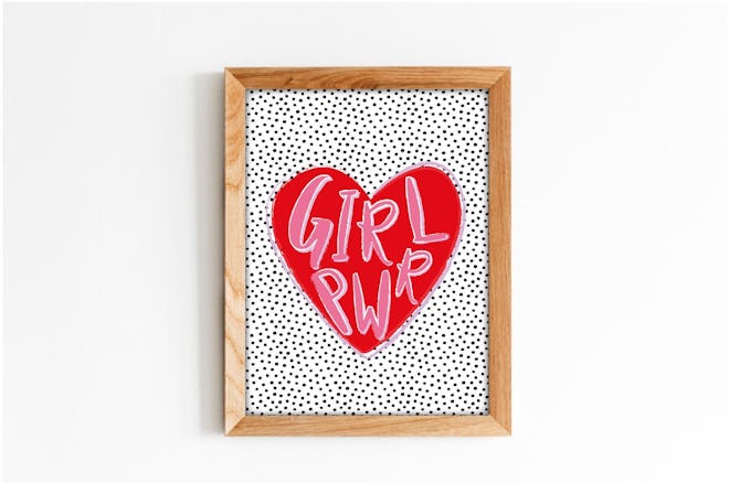 Lucy Be Prints Girl Power Print