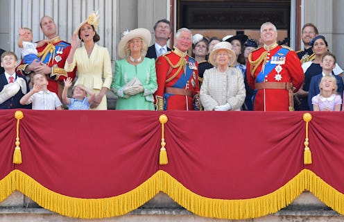 The Royal family at Buckingham Palace