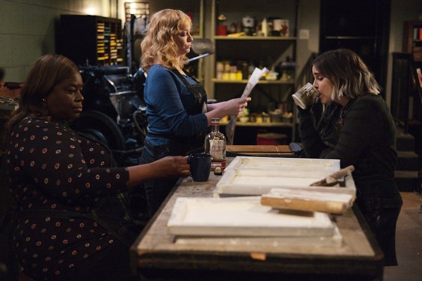 Beth, Ruby, and Annie on Good Girls via the NBC press site
