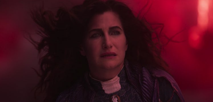 Kathryn Hahn as Agatha Harkness in the WandaVision finale