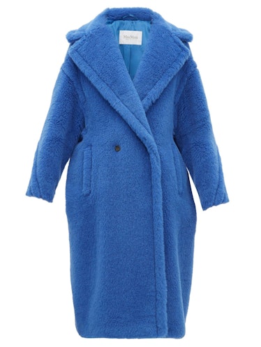 Teddy Bear Icon Wool Coat