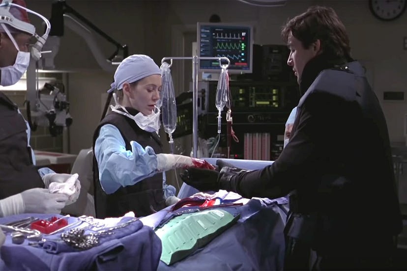 Kyle Chandler guest stars in Season 2 of 'Grey's Anatomy.' Photo via ABC