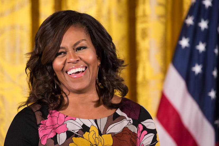Michelle Obama speaking