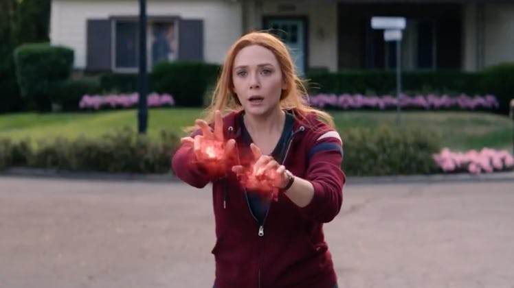 Elizabeth Olsen as Wanda Maximoff in WandaVision.