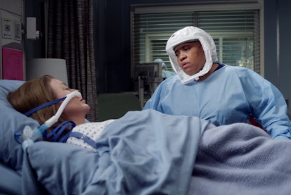 Bailey looks after Meredith during her COVID-19 crisis on 'Grey's Anatomy.' Photo via ABC