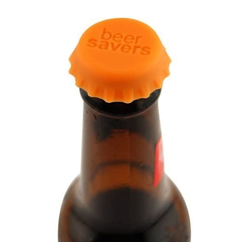 Beer Savers Silicone Bottle Caps (6 Pack)