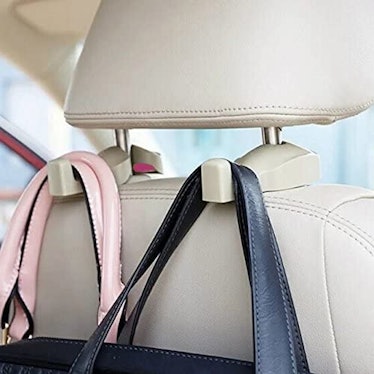 IPELY Car Headrest Bag Hooks (2-Pack)