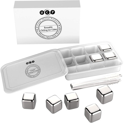 Urban Choice Stainless Steel Ice Cubes (Set of 8)