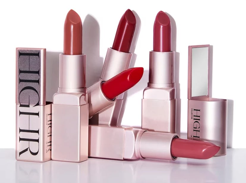 Lipstick shades by Highr Collective, the Indie makeup brand.