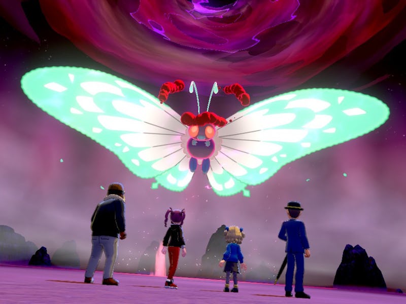 Use a Wishing Piece to activate a Max Raid Battle in Pokémon Sword and Shield.