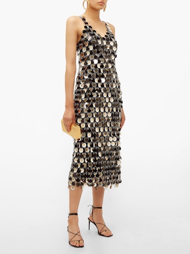 Sequinned Chainmail Dress