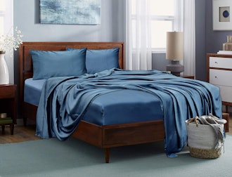 LINENWALAS 100% Tencel Bed Sheet Set