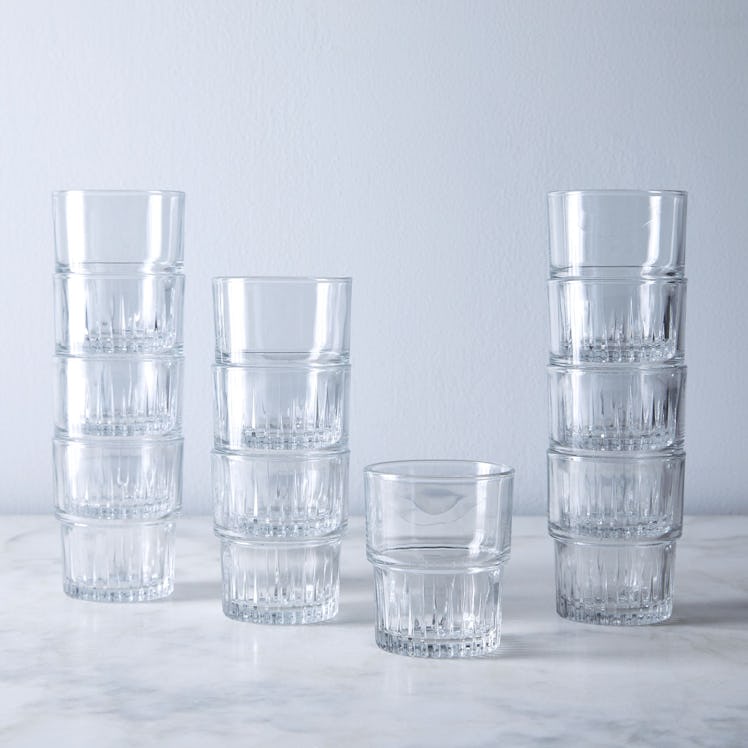French Empilable Tumblers (Set of 12)