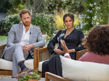 Prince Harry and Meghan Markle sit down with Oprah Winfrey.