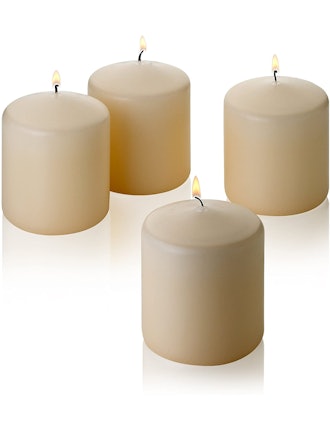 Light In The Dark Pillar Scented Candles (4-Pack)