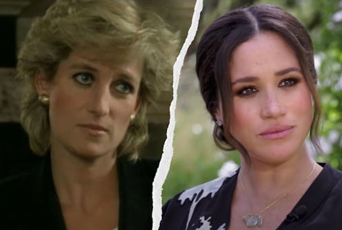Diana's 1995 'Panorama' had a number of similarities to Meghan & Harry's Oprah talk.