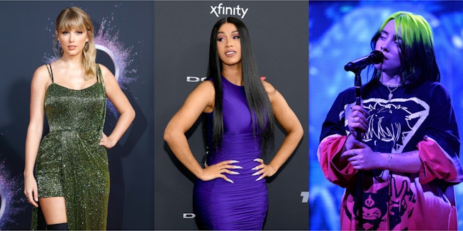 Cardi B, Taylor Swift & More Make Up 2021 Grammy's ...