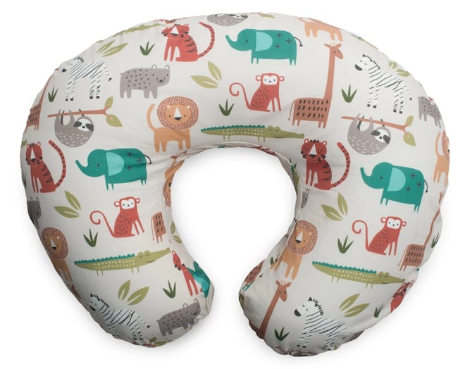 Boppy Original Feeding & Infant Support Pillow In Neutral Jungle Animals