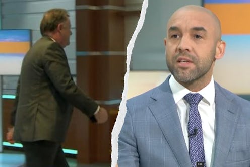 Piers Morgan walked off the set of 'Good Morning Britain' when Alex Beresford confronted him about M...