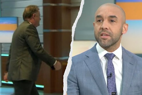 Piers Morgan walked off the set of 'Good Morning Britain' when Alex Beresford confronted him about M...