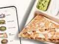 You can order Chipotle's new Hand-Crafted Quesadilla online.