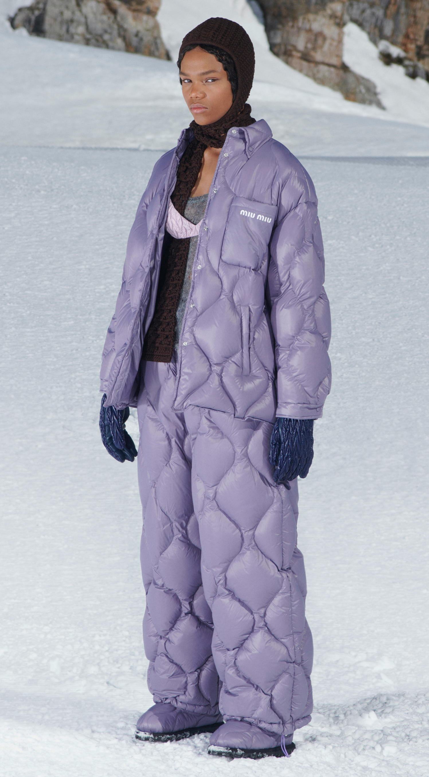 Miu miu hotsell down jacket