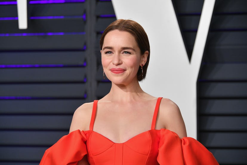 Emilia Clarke smiling