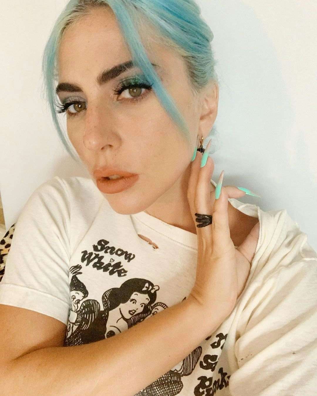 Why Lady Gaga Doesnt Wear Wigs Anymore According to Her Hairstylist  Lady  gaga real hair Silver blonde hair Permanent hair dye