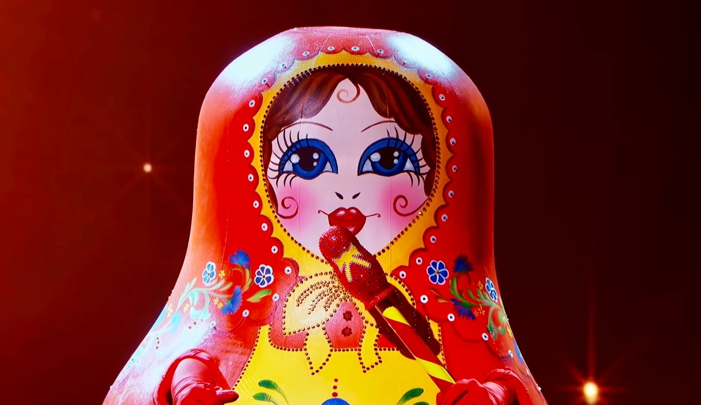 These Masked Singer Russian Doll Theories Point To A 90s Band   A03ef8bd 8491 4922 9fb8 D86ea467f786 Img 8167 