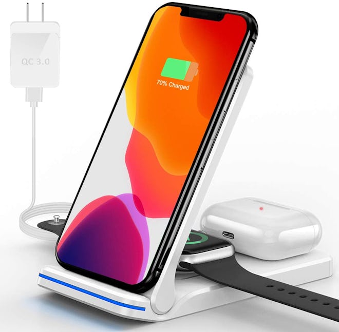 Hoonyer 3-in-1 Wireless Charging Station 