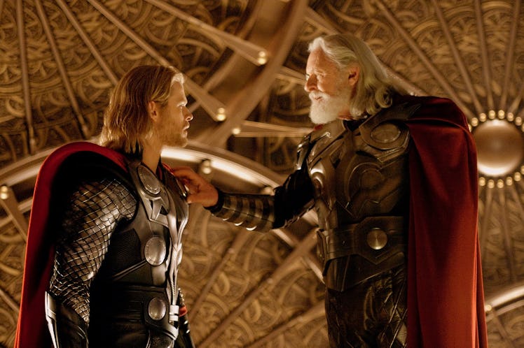 Chris Hemsworth and Anthony Hopkins in 2011’s Thor