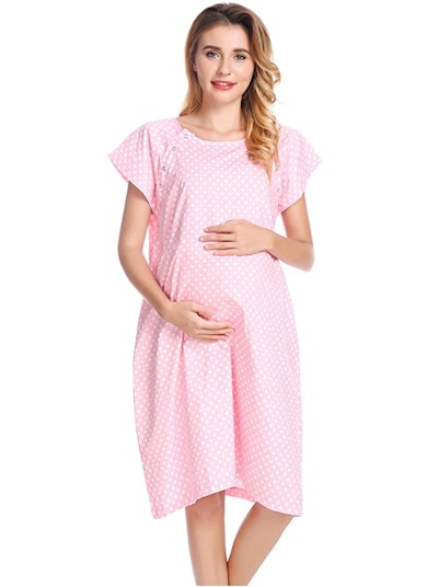 100% Cotton Labor and Delivery Gown