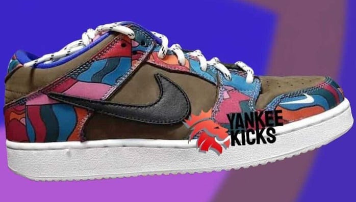 YankeeKicks Parra x Nike SB Dunk makeup