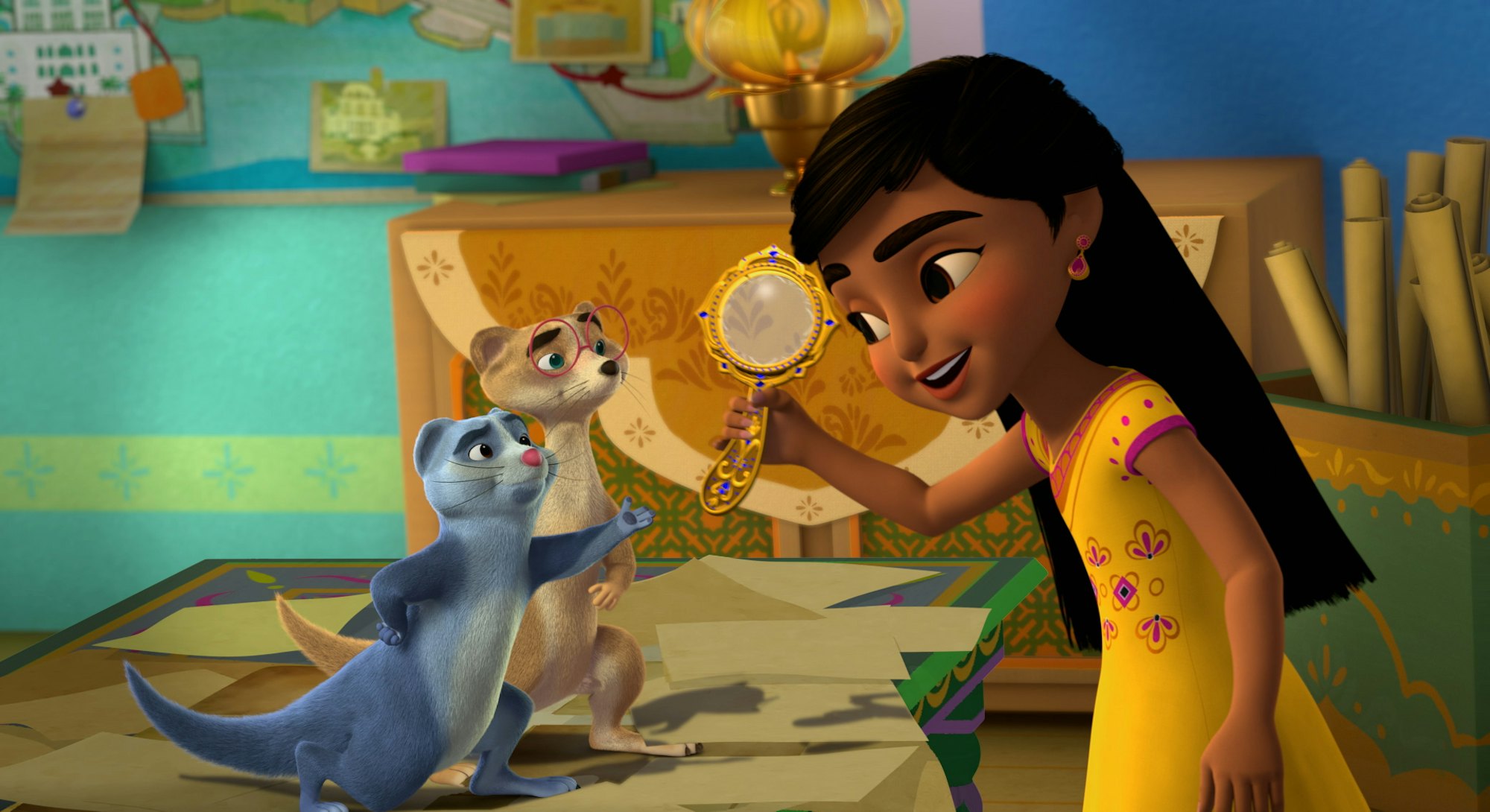 'Mira Royal Detective' is one of many shows for kids and families coming to Disney+ in April. 